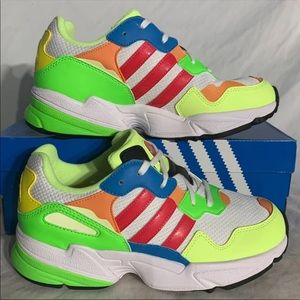 Adidas Yung 96 Low Multicolored Shoes in Womans 5.5, 6, 7, 7.5, 8 New With Box